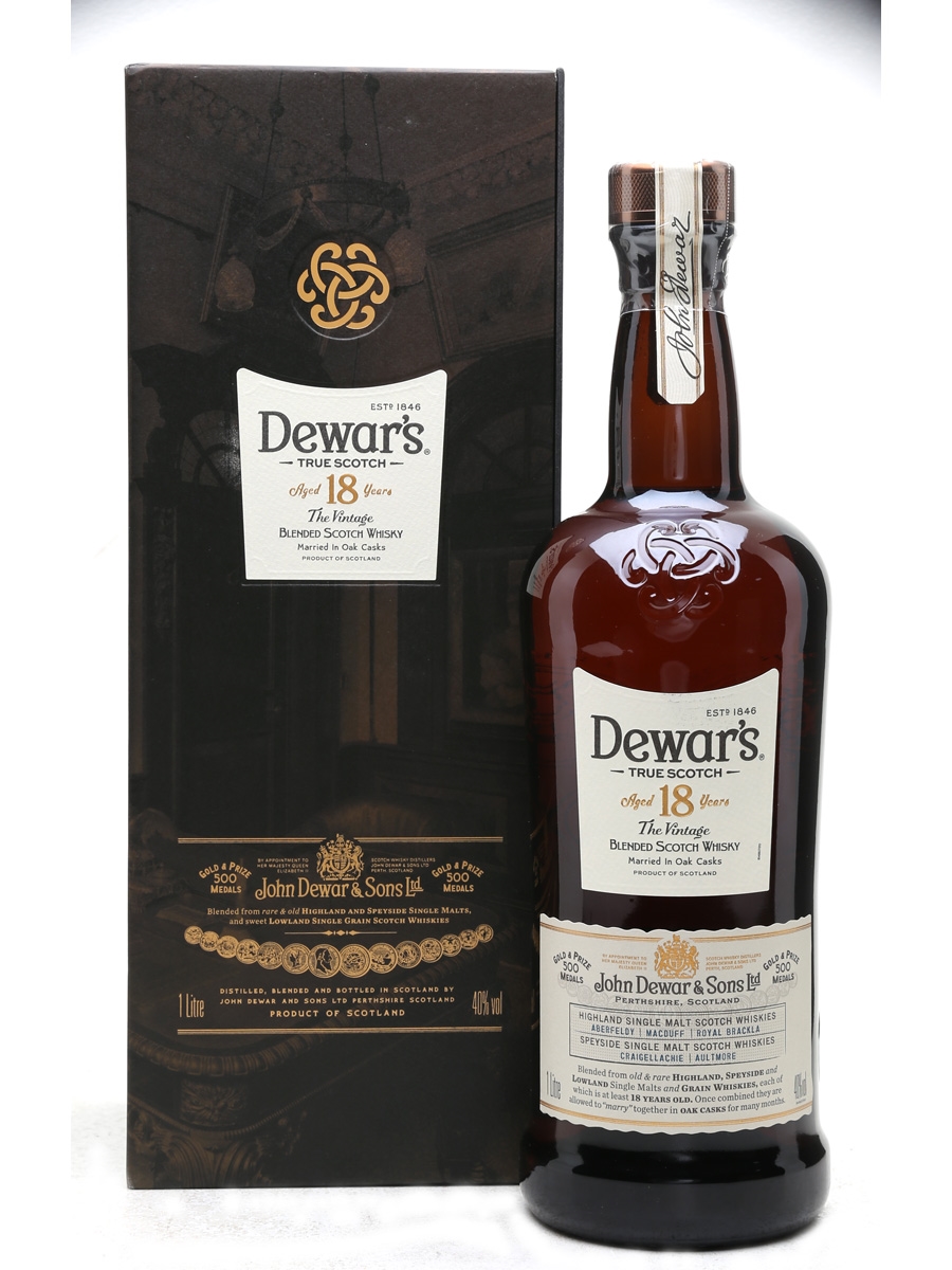 Dewar's 18 Year Old  100cl / 40%