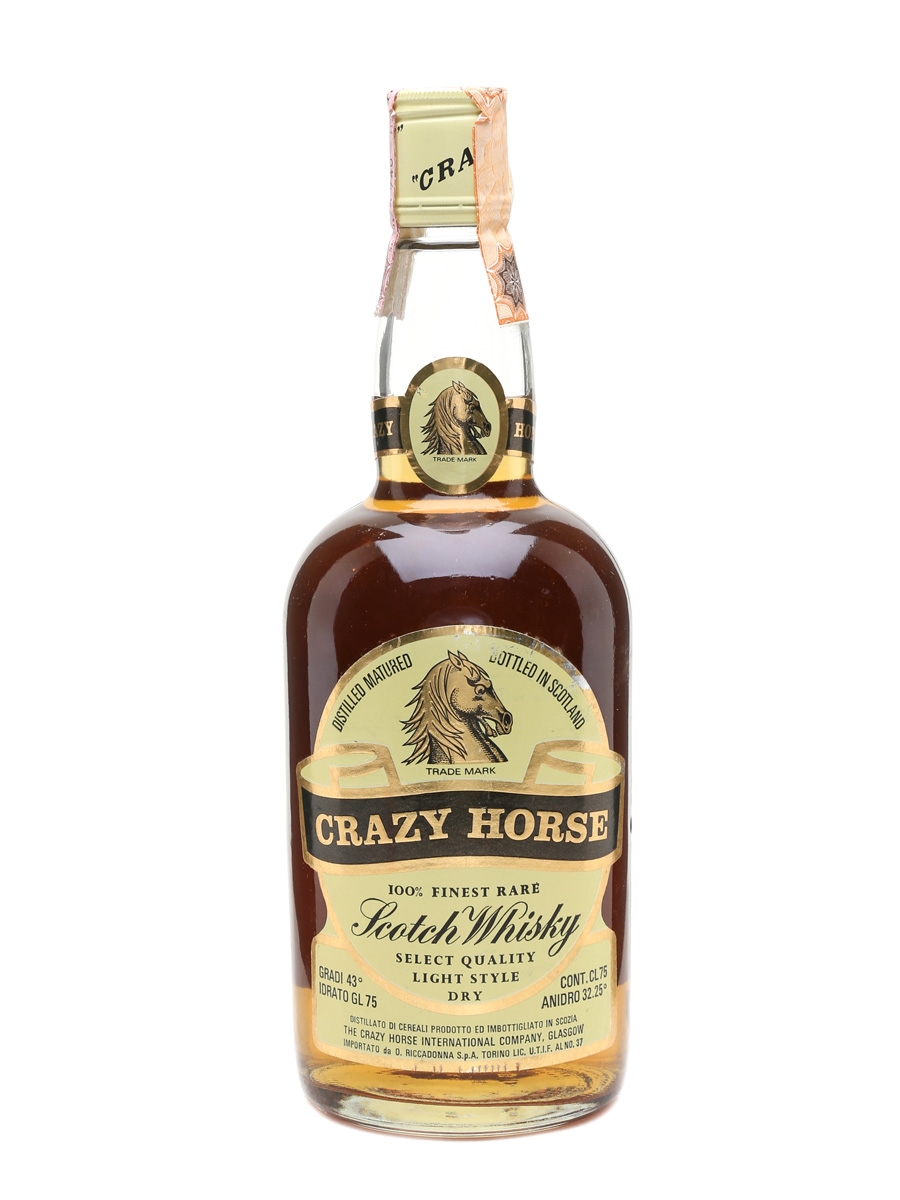 Crazy Horse Finest Rare Bottled 1970s -  Riccadonna 75cl / 43%