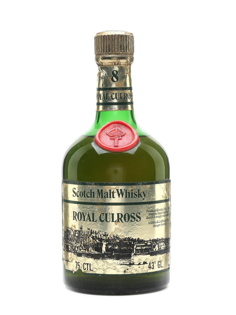 Royal Culross 8 Year Old Bottled 1970s-1980s 75cl / 43%