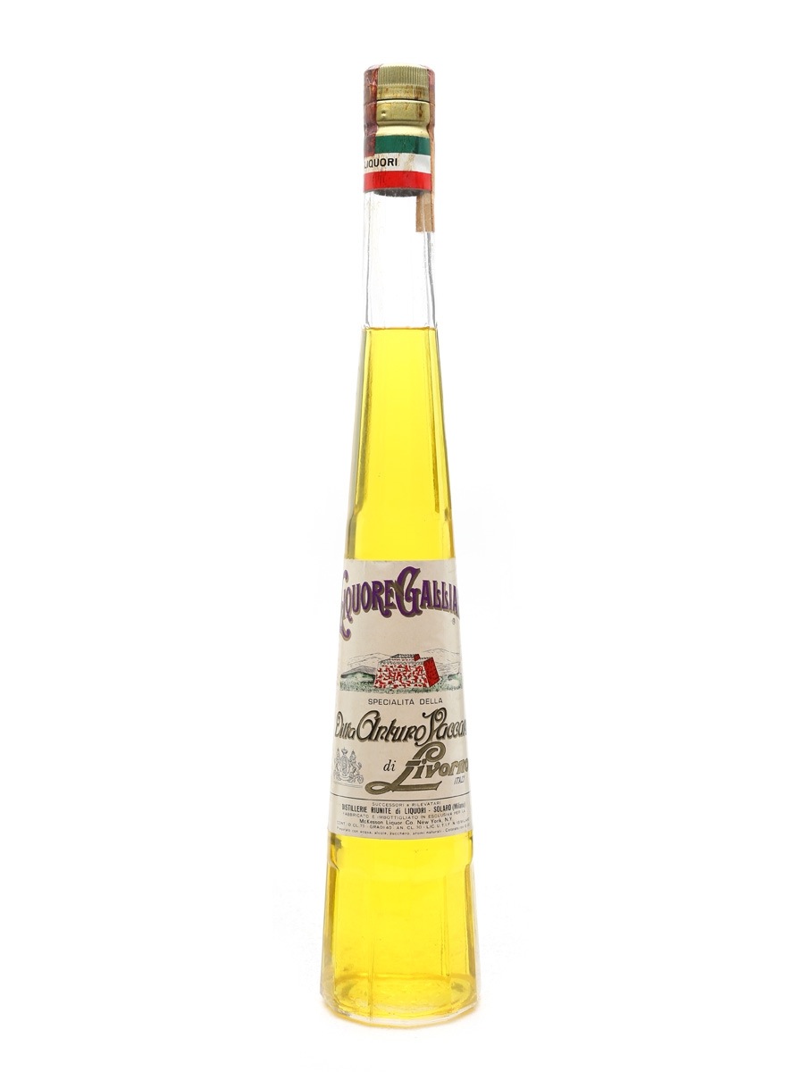 Galliano Liqueur Bottled 1970s - McKesson Liquor Co., New York 75cl / 40%