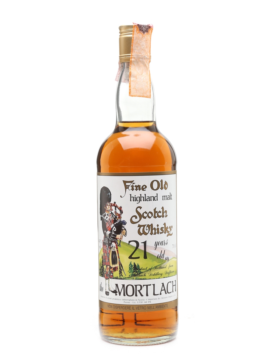 Mortlach 21 Year Old Bottled 1990s - Sestante 70cl / 40%