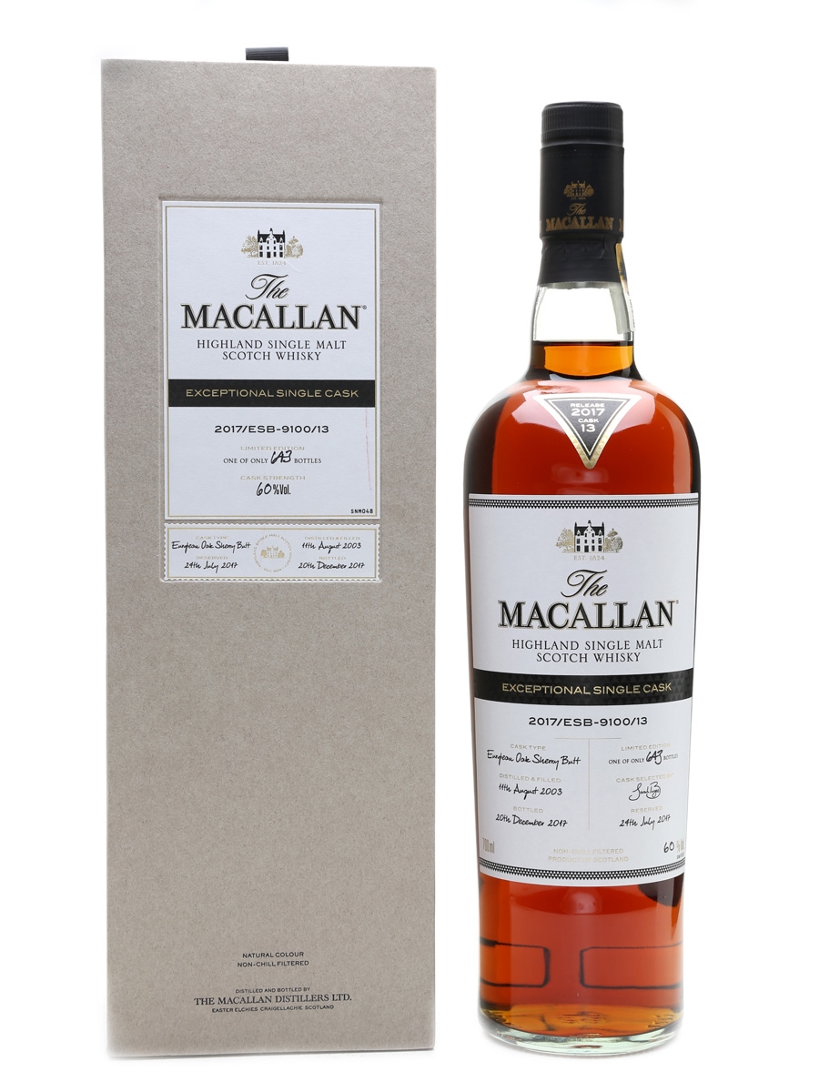 Macallan 2003 Exceptional Single Cask 70cl / 60%