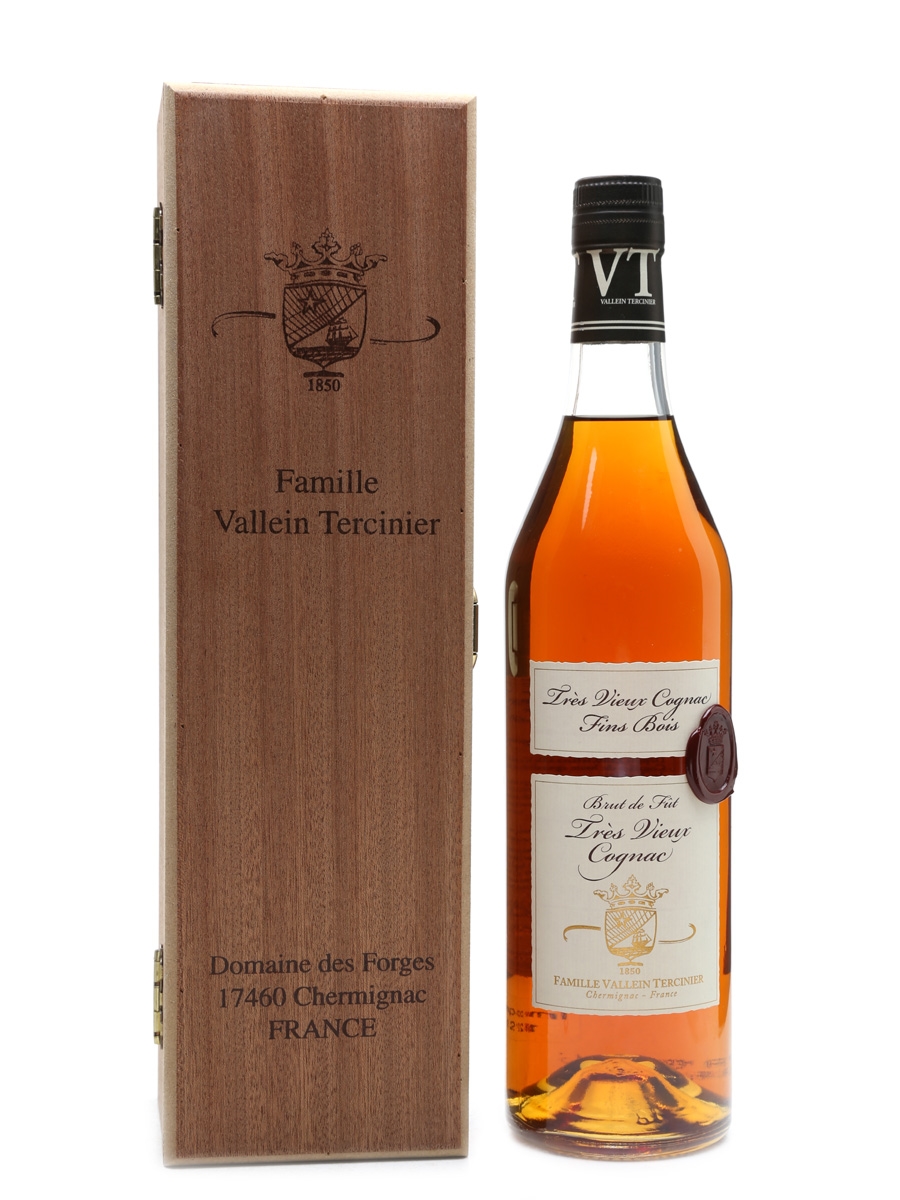Vallein Tercinier Tres Vieux Cognac Bottled 2013 - Fins Bois 70cl / 46%