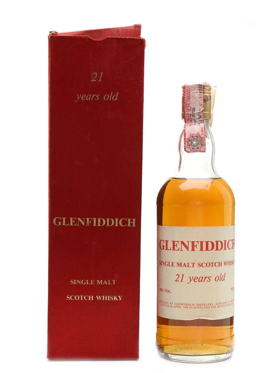Glenfiddich 1961 21 Year Old - Zenith Italia 75cl / 45%