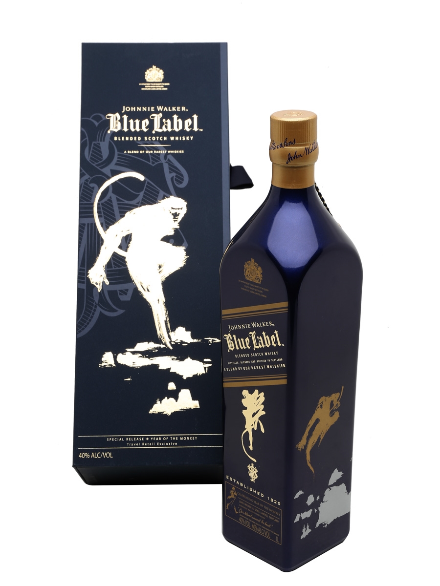 『NEIGHBOR BOOZE MOKEY BLUE』 ohnnie_walker_blue_label_monke