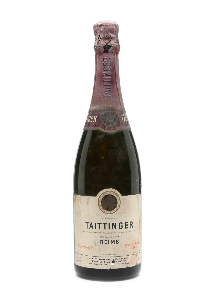 Taittinger 1961 Brut Rose Ennio Pescarmona 78cl / 12%