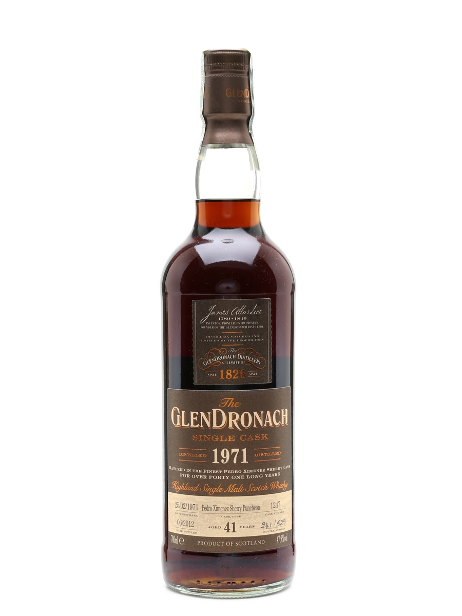 Glendronach 1971 PX Sherry Puncheon 41 Year Old 70cl / 47.9%