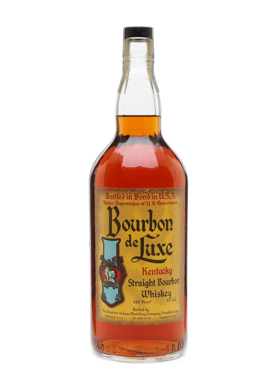 Bourbon De Luxe Bottled In Bond Made 1962, Bottled 1966 113cl / 50%