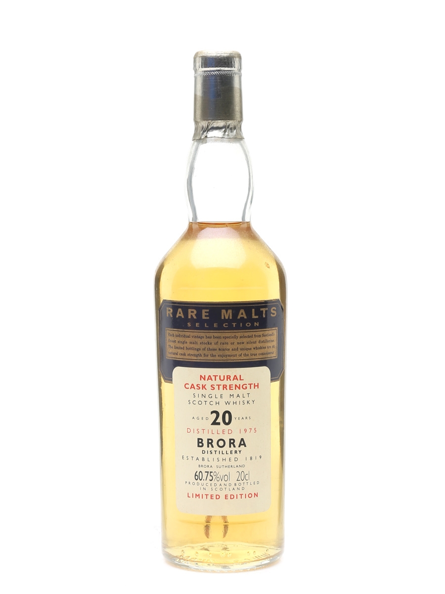 Brora 1975 20 Year Old Rare Malts Selection 20cl / 60.75%