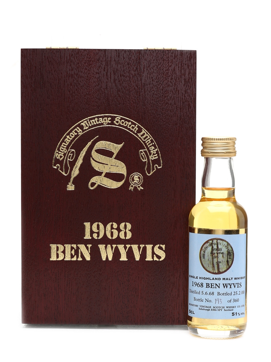 Ben Wyvis 1968 31 Year Old - Signatory Vintage 5cl / 51%