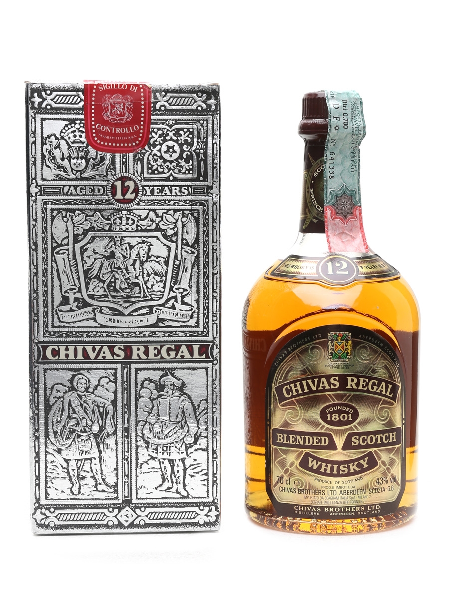 Chivas Regal 12 Year Old - Lot 36132 - Buy/Sell Blended Whisky Online