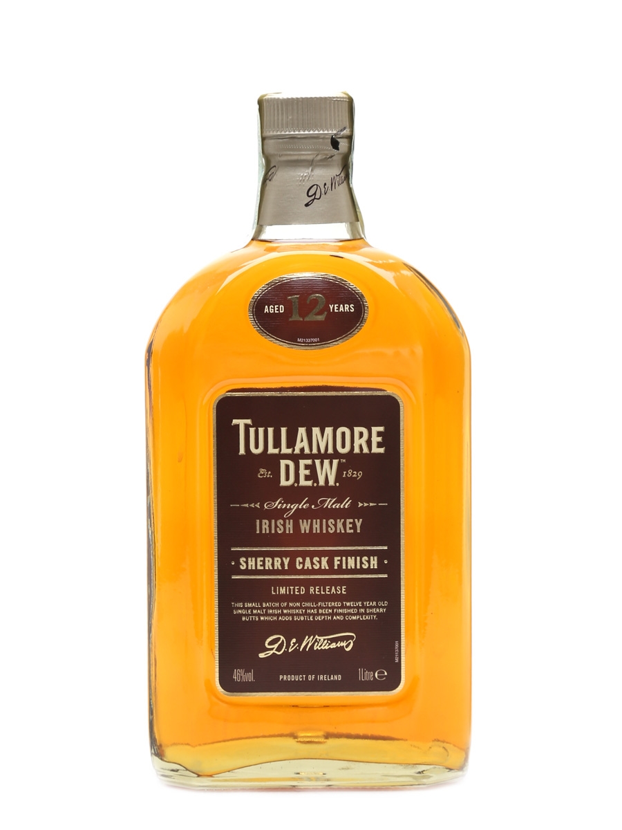 Tullamore D.E.W. 12 Year Old Sherry Cask Finish 100cl / 46%