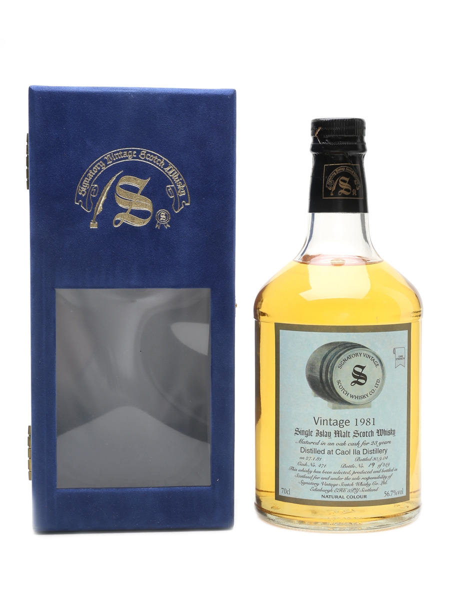 Caol Ila 1981 23 Year Old - Lot 36108 - Buy/Sell Islay Whisky Online