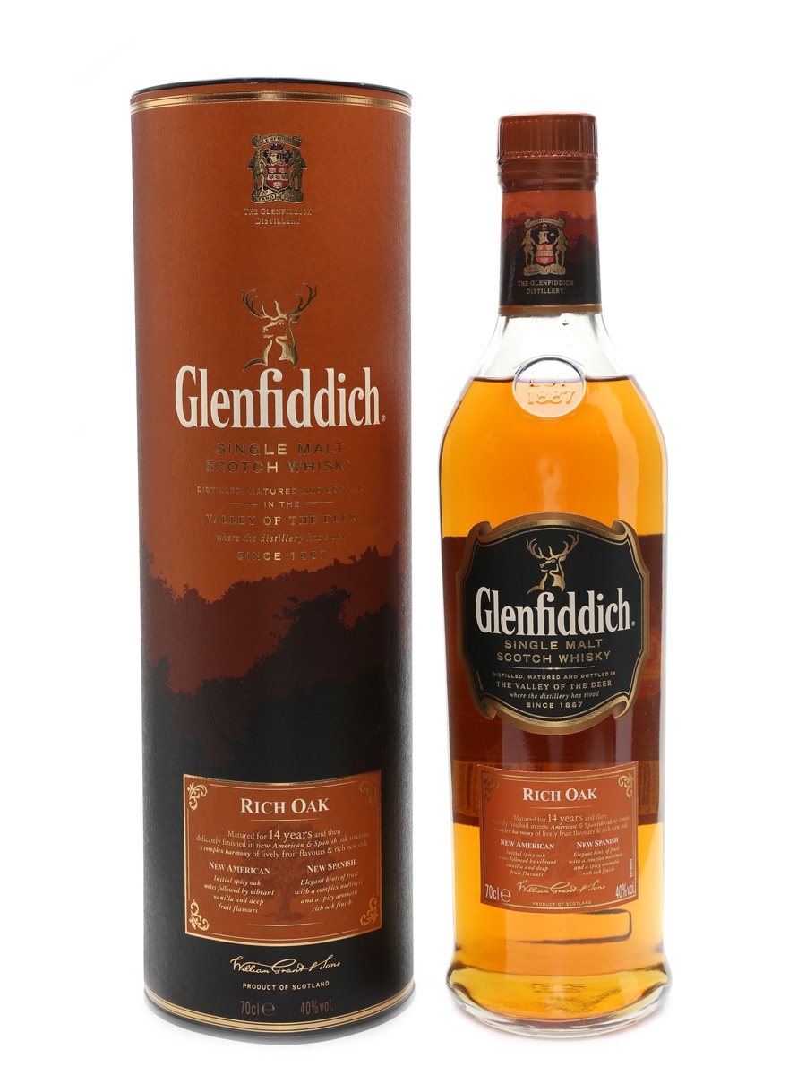 Glenfiddich Rich Oak 14 Year Old 70cl / 40%