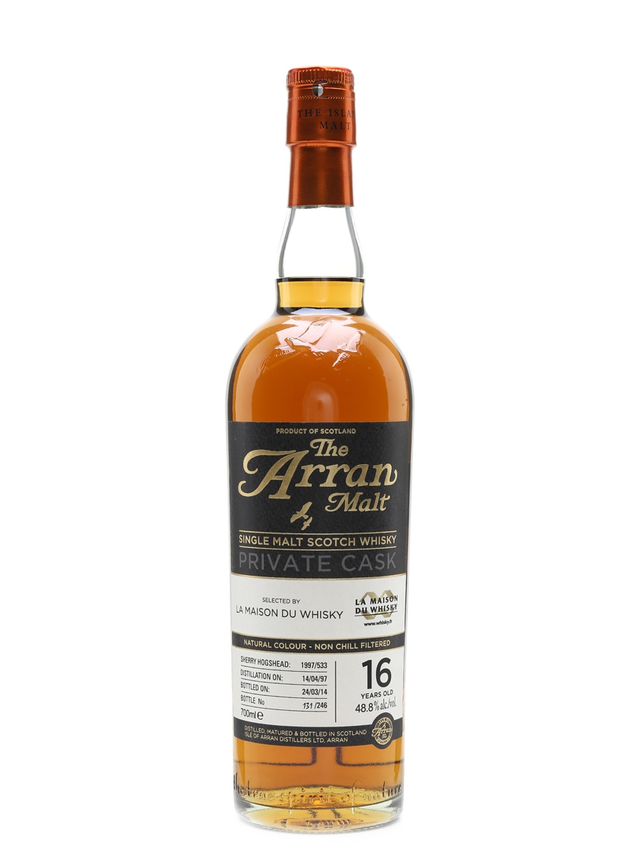 Arran 1997 Private Cask Bottled 2014 -  La Maison Du Whisky 70cl / 48.8%