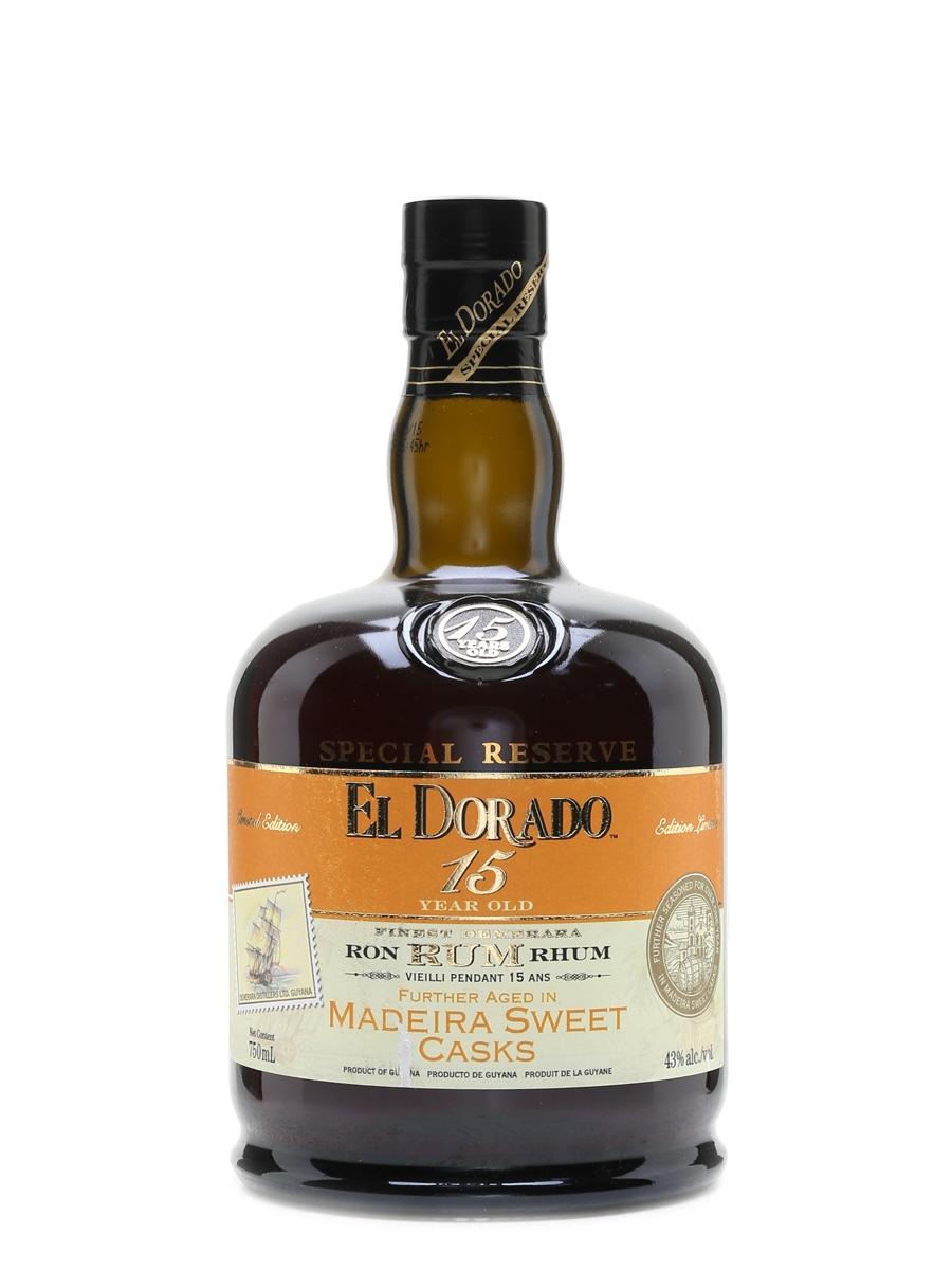 El Dorado 15 Year Old Sweet Madeira Finish 75cl / 43%