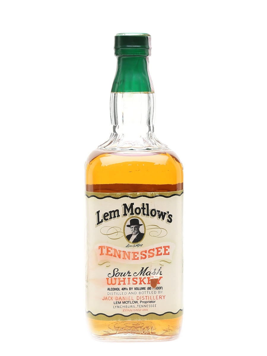 Lem Motlow's Tennessee Sour Mash Bottled 1989 75cl / 40%