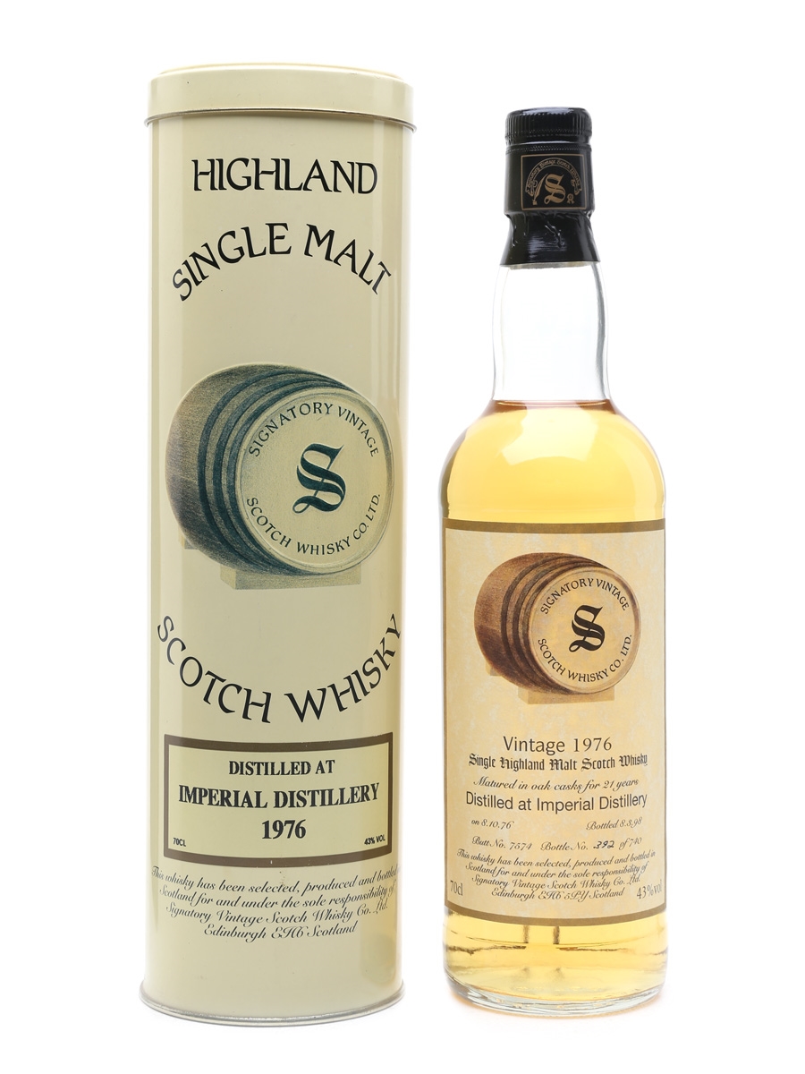 Imperial 1976 21 Year Old - Lot 36398 - Buy/Sell Speyside Whisky