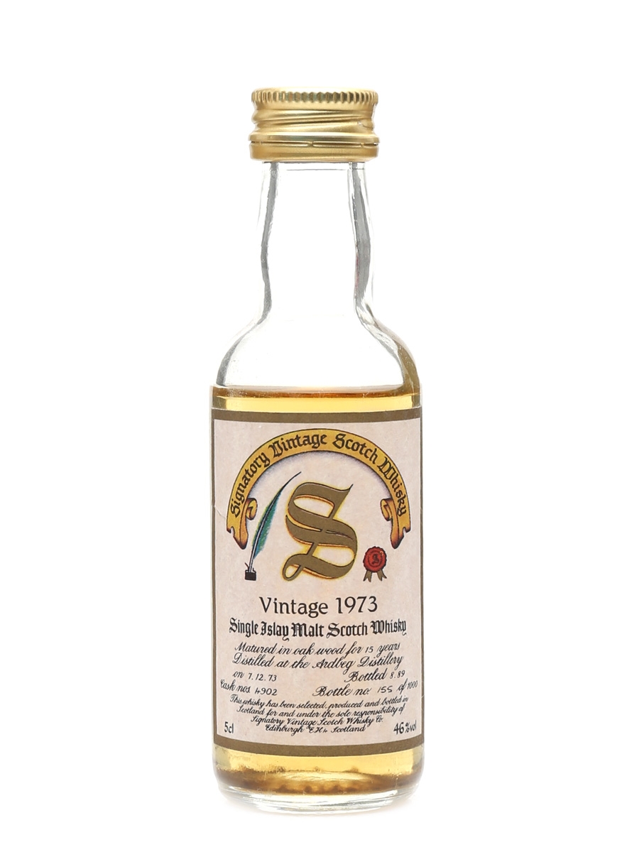 Ardbeg 1973 15 Year Old - Signatory Vintage 5cl / 46%