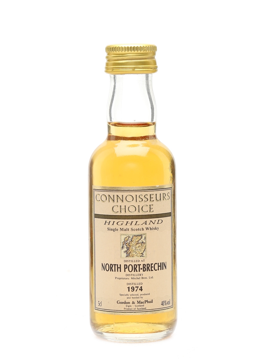 North Port Brechin 1974 Connoisseurs Choice Bottled 1990s-2000s - Gordon & MacPhail 5cl / 40%