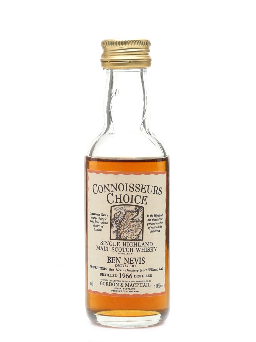 Ben Nevis 1966 Connoisseurs Choice Bottled 1990s - Gordon & MacPhail 5cl / 40%