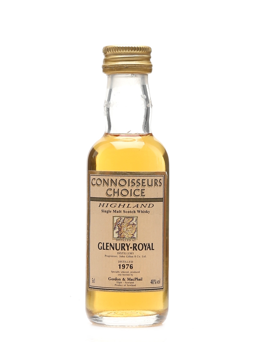 Glenury Royal 1976 Connoisseurs Choice Bottled 1990s-2000s - Gordon & MacPhail 5cl / 40%