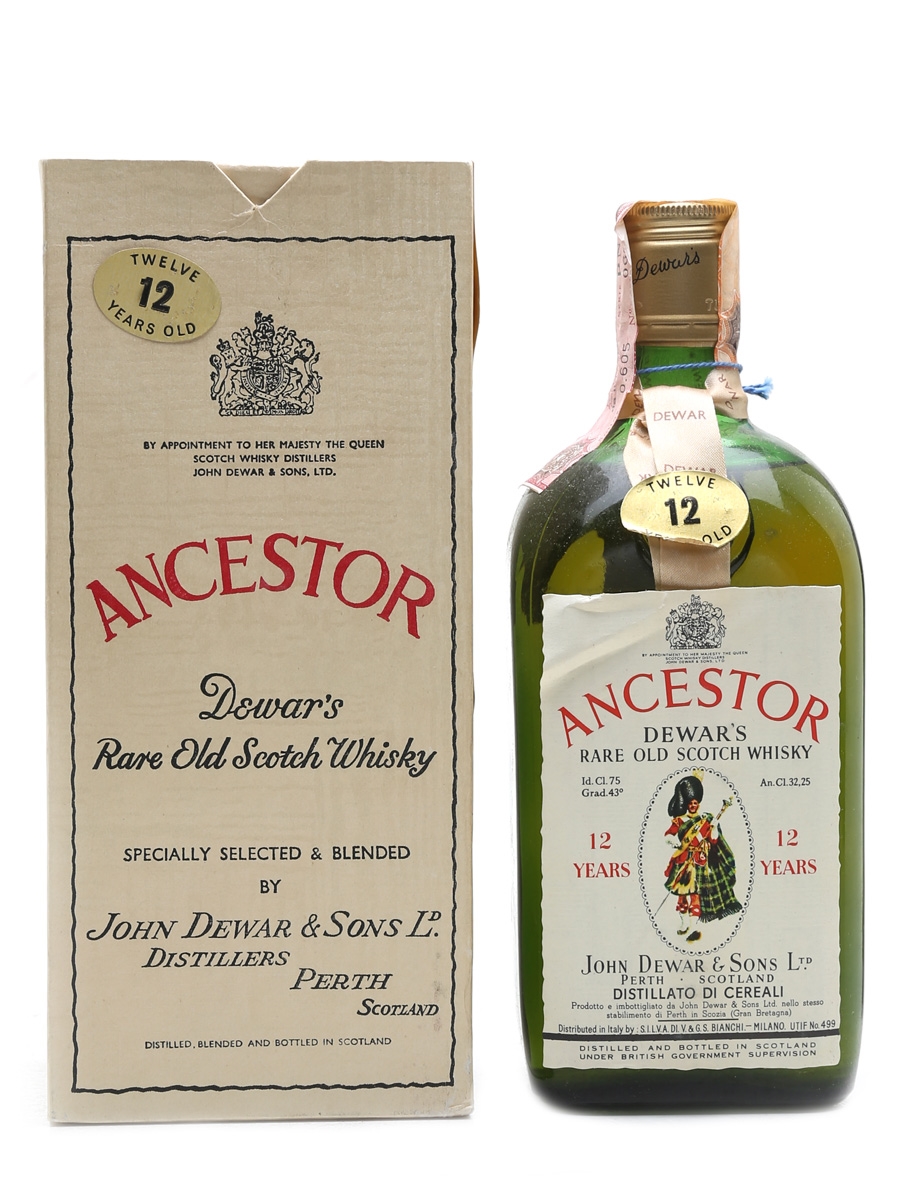 Dewar's Ancestor 12 Year Old - Lot 36567 - Buy/Sell Blended