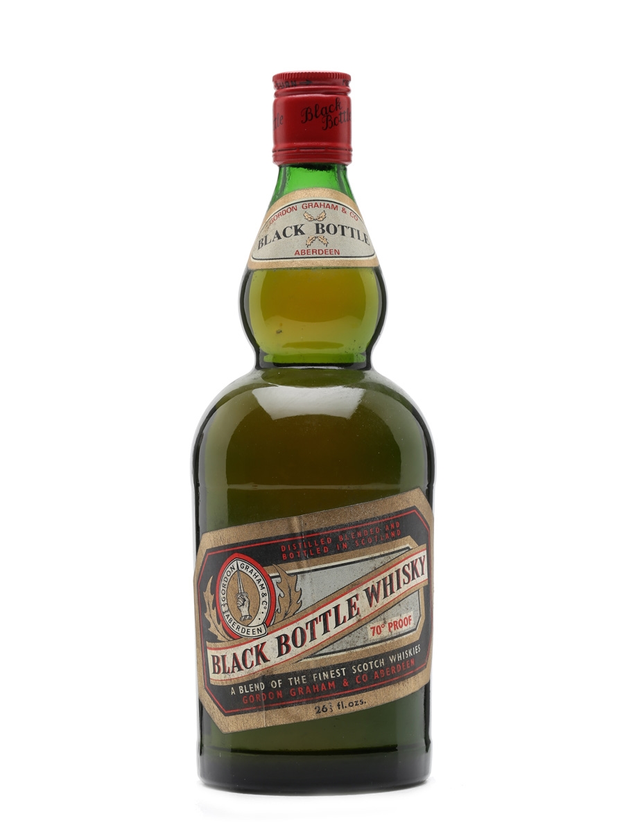 Black Bottle Whisky Bottled 1960s 75cl / 40%