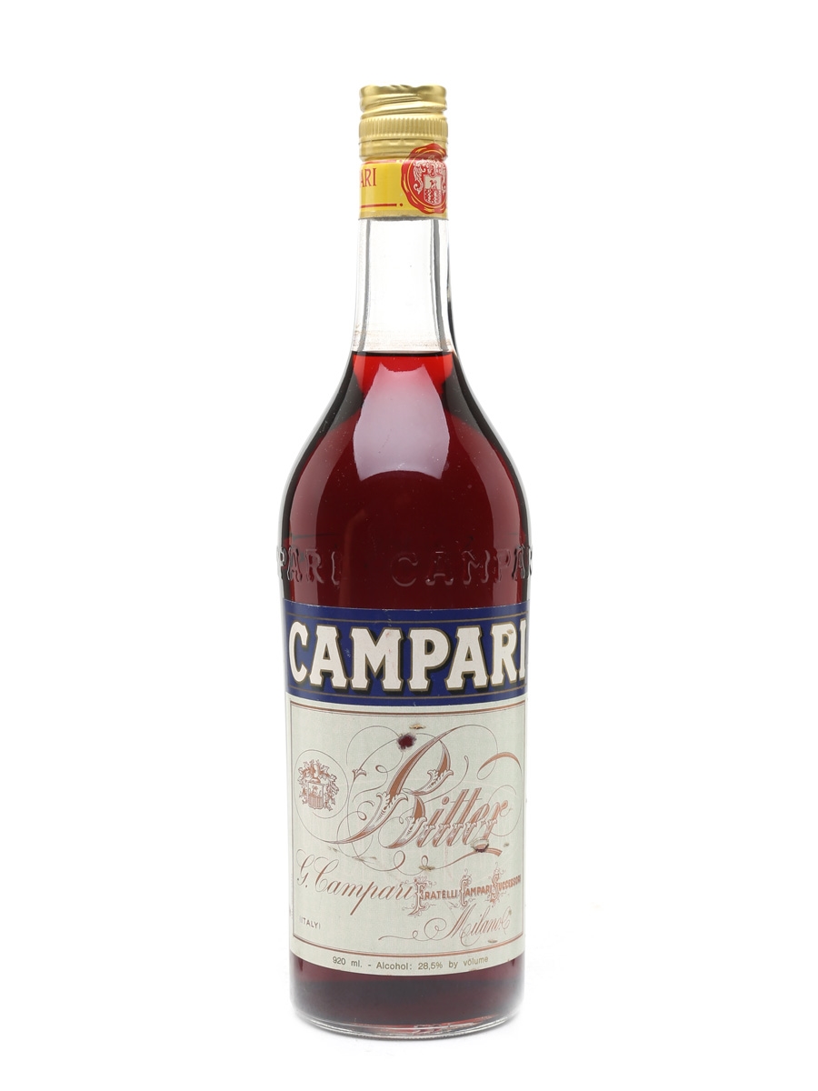 Campari Bitter Bottled 1960s 92cl / 28.5%