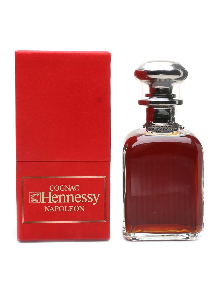 Hennessy Napoleon Silver Top Library Decanter Bottled 1980s 70cl / 40%