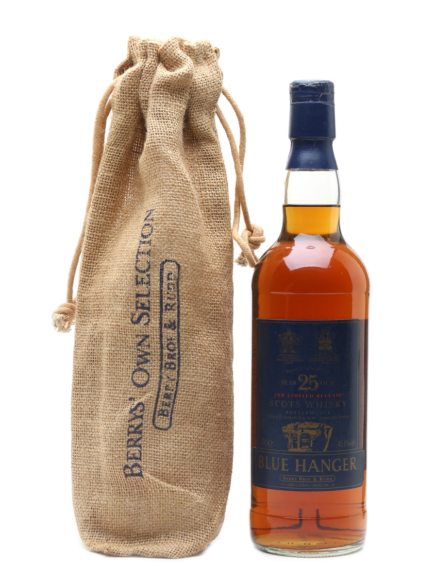 Blue Hanger 25 Year Old - 2nd Limited Release Bottled 2004 - Berry Bros & Rudd 70cl / 45.6%