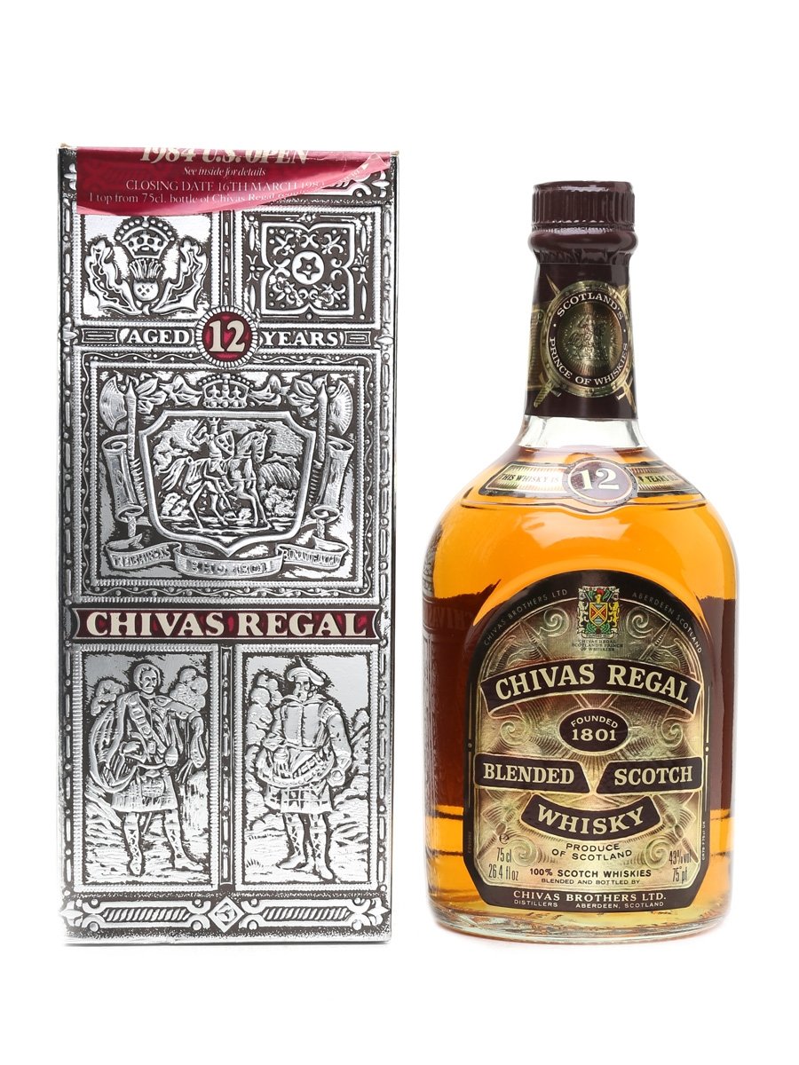 Chivas Regal 12 Year Old Blended Scotch 750ml