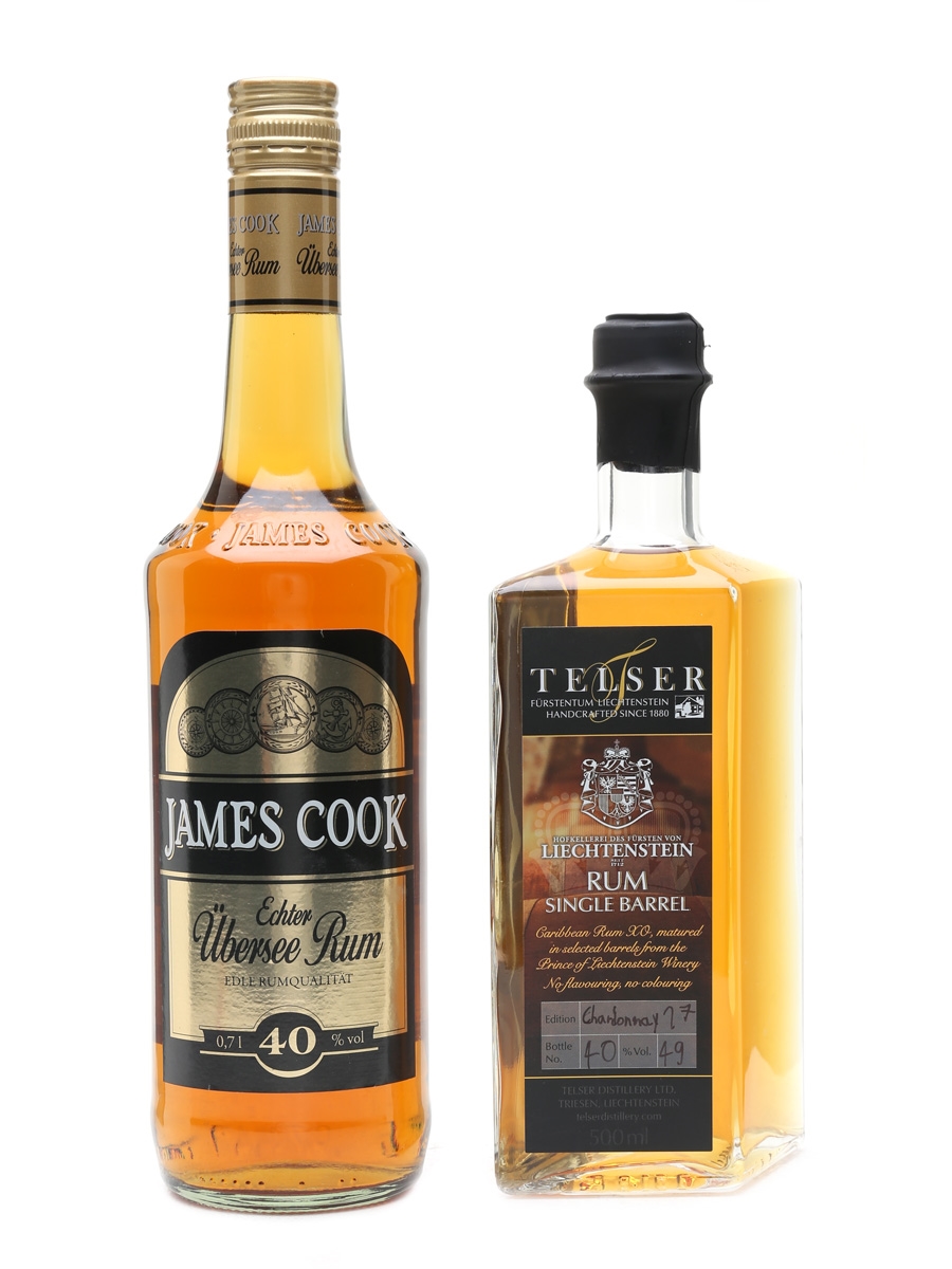 James Cook & Telser Rum Lot - Rum Online Buy/Sell - 36591