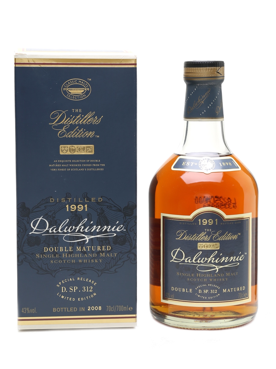 Dalwhinnie 1991 Distillers Edition Bottled 2008 - Double Matured 70cl / 43%