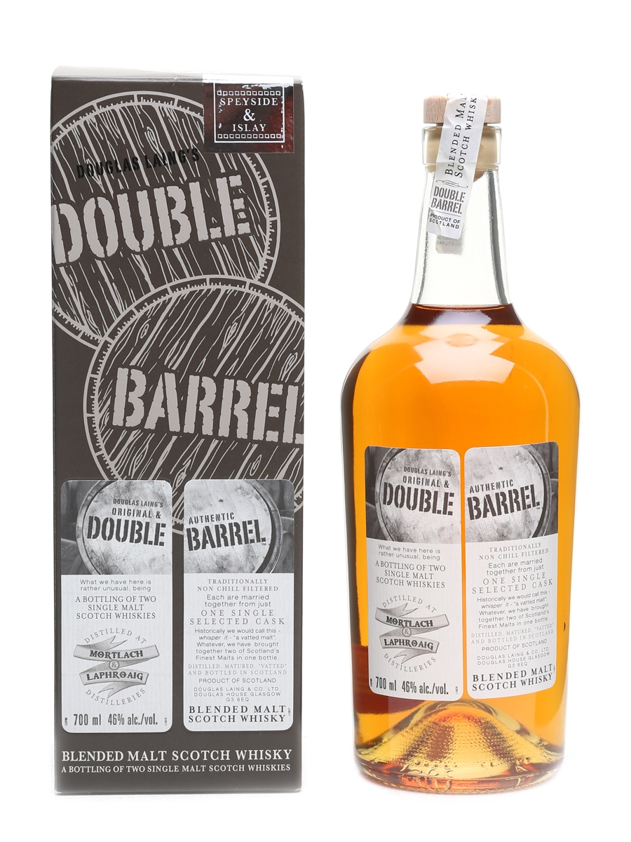 Douglas Laing Double Barrel Mortlach & Laphroaig 70cl / 46%