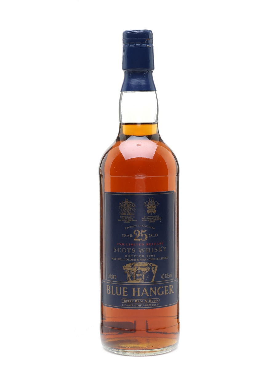 Blue Hanger 25 Year Old 2nd Limited Release Bottled 2004 - Berry Bros & Rudd 70cl / 45.6%