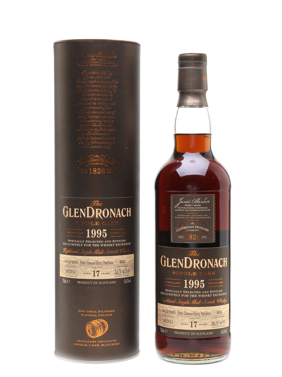 Glendronach 1995 Single Cask 17 Year Old - The Whisky Exchange 70cl / 56.6%