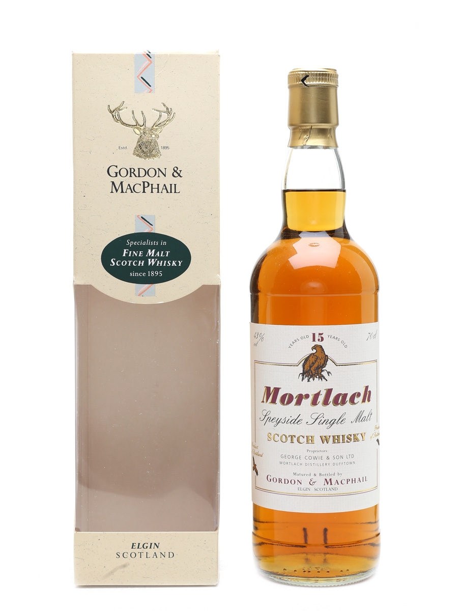 Mortlach 15 Year Old Bottled 2009 - Gordon & MacPhail 70cl / 43%