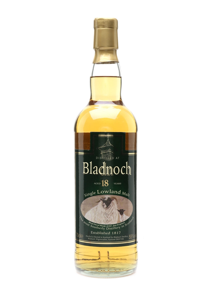 Bladnoch 18 Year Old Sheep Label 70cl / 55%