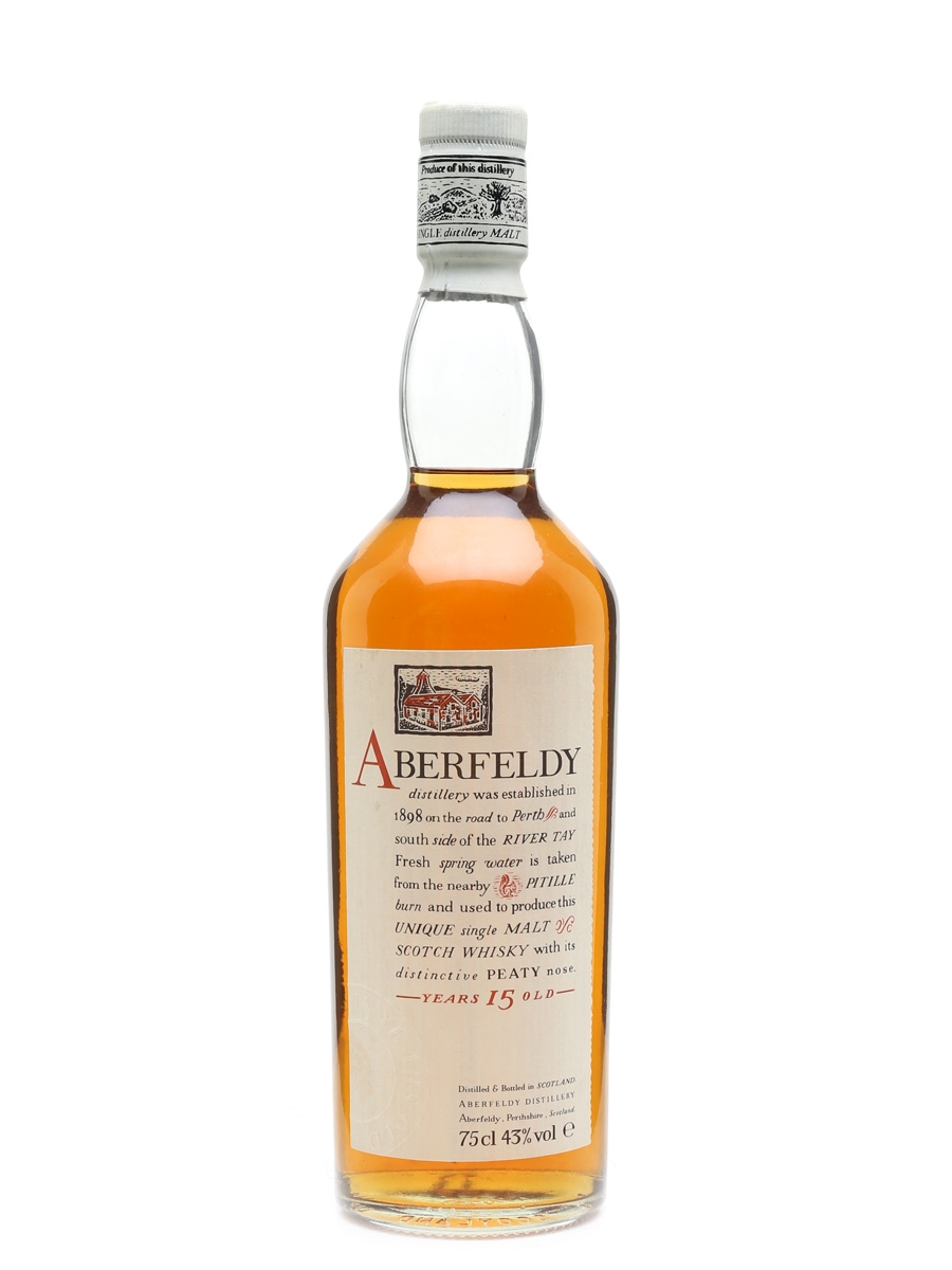 Aberfeldy 15 Year Old Bottled 1980s 75cl / 43%