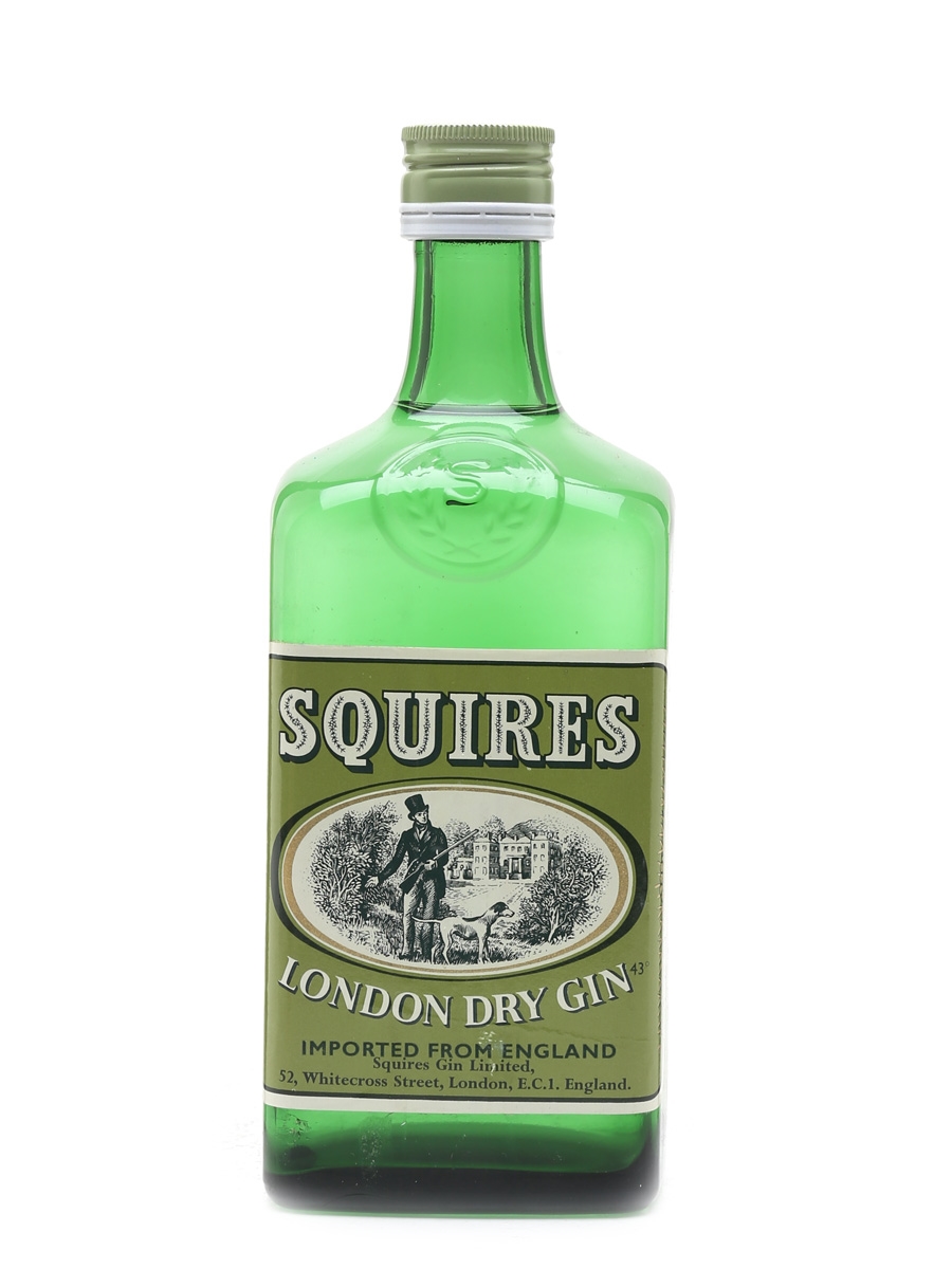Squires London Dry Gin Bottled 1980s 75cl / 43%