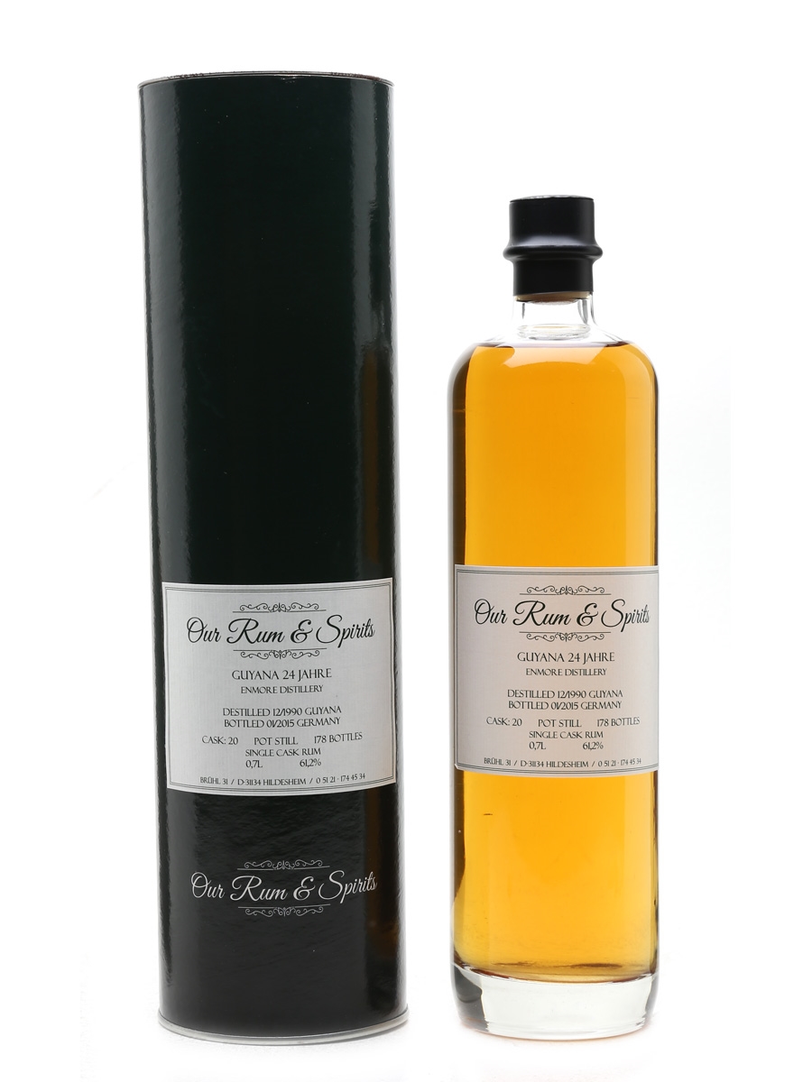 Enmore 1990 Single Cask 24 Year Old - Our Rum & Spirits 70cl / 61.2%
