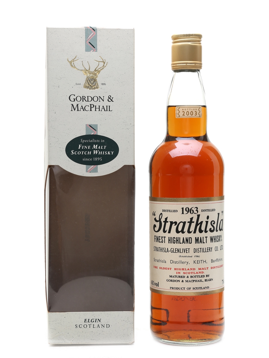 Strathisla 1963 Bottled 2003 - Gordon & MacPhail 70cl / 40%