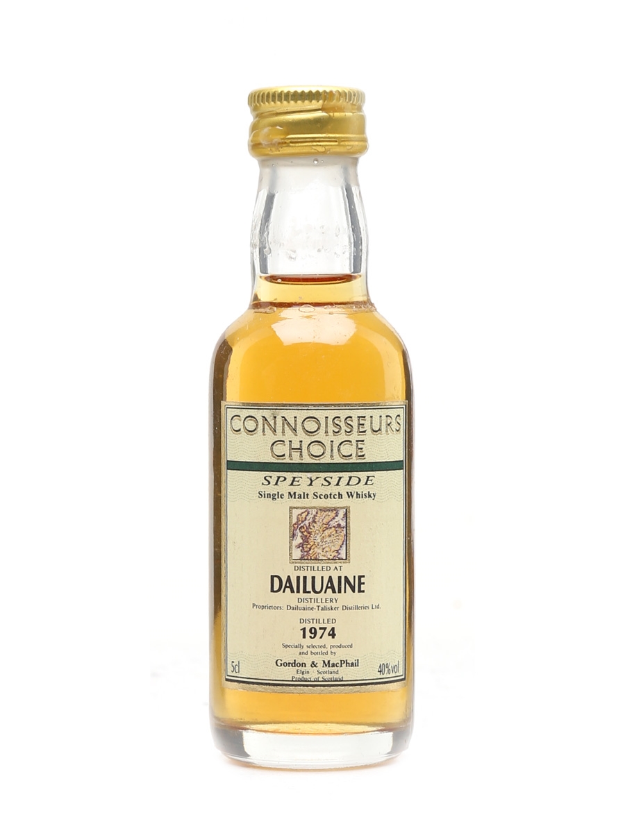 Dailuaine 1974 Connoisseurs Choice Bottled 2000s - Gordon & MacPhail 5cl / 40%