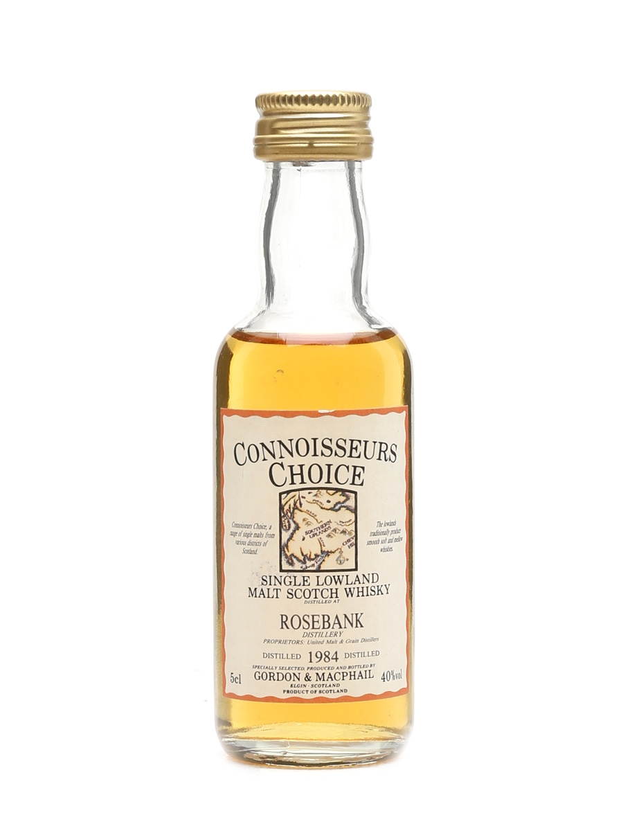 Rosebank 1984 Connoisseurs Choice Bottled 1996 - Gordon & MacPhail 5cl / 40%