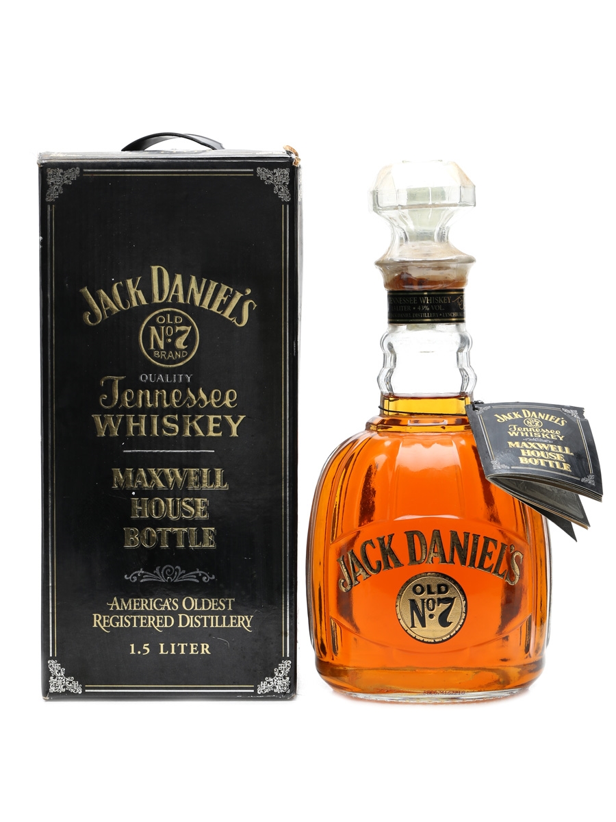 Jack Daniel's Old No.7 Maxwell House Bottle 1.5 Litre