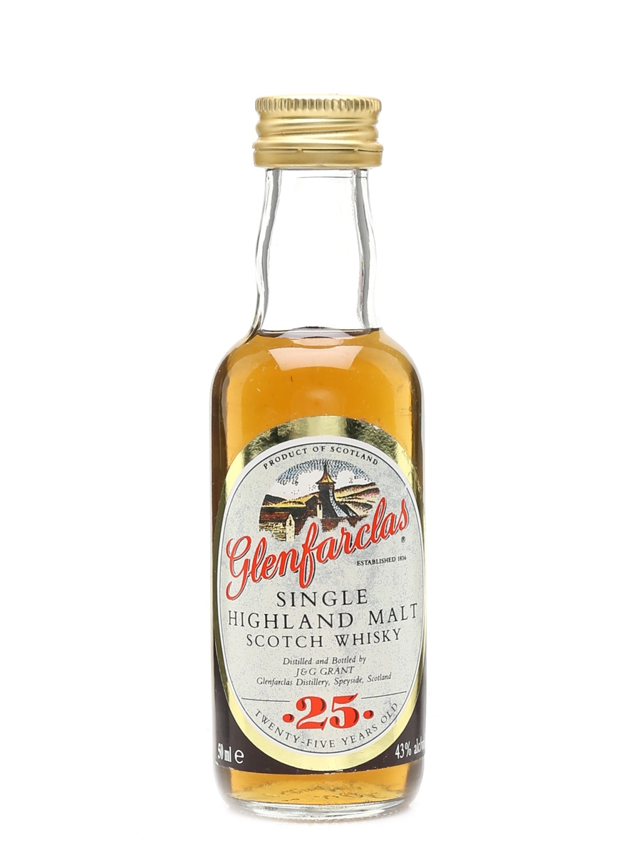 Glenfarclas 25 Year Old Bottled 1990s 5cl / 43%