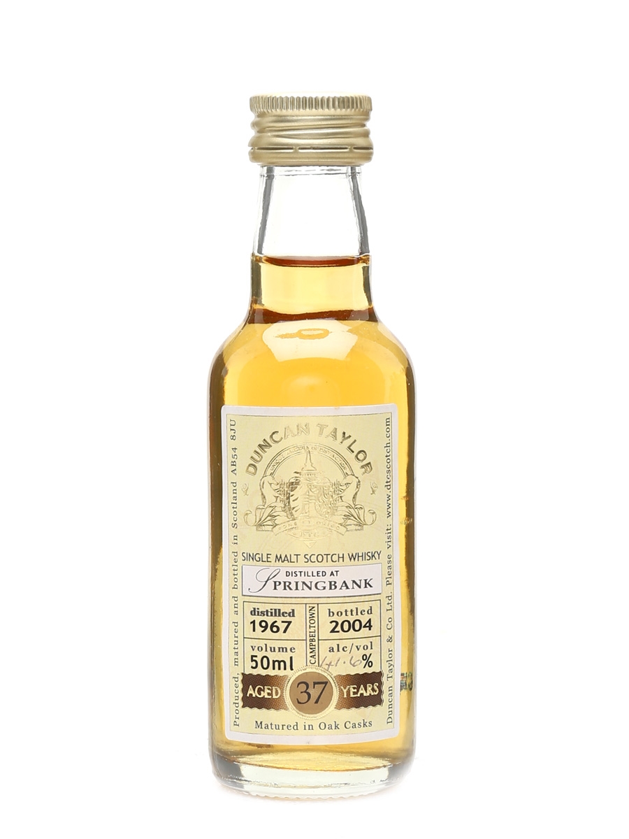 Springbank 1967 37 Year Old - Duncan Taylor 5cl / 41.6%