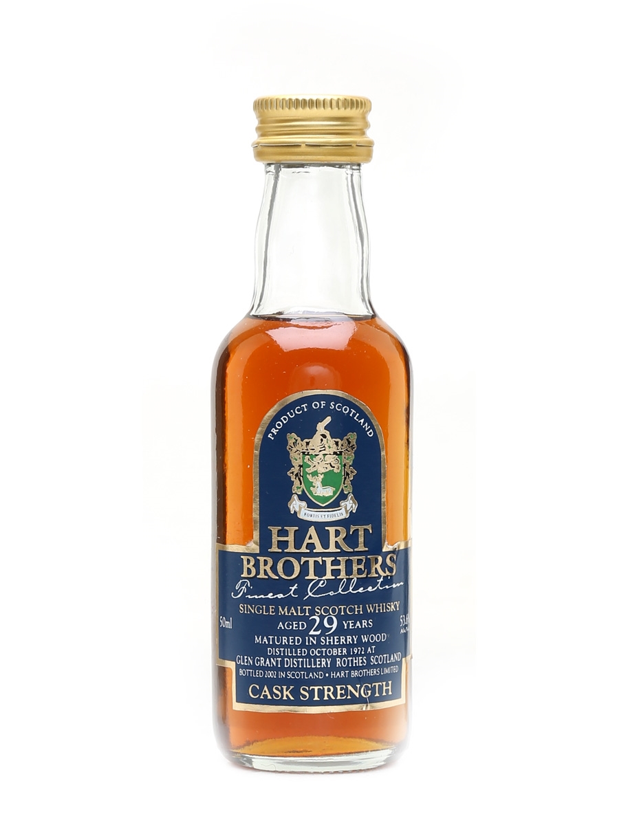 Glen Grant 1972 29 Year Old Bottled 2002 - Hart Brothers 5cl / 53.6%