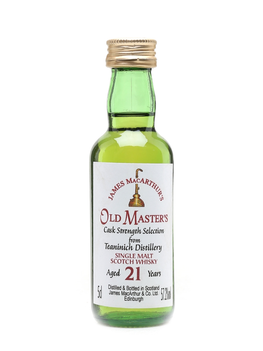 Teaninich 21 Year Old James MacArthur's Old Master's 5cl / 57.2%